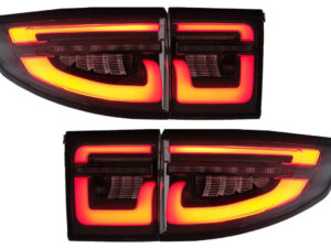 LED baglygter egnet til Land Rover Discovery Sport L550 (2014-2019) konvertering til 2020-op Smoke