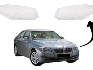 Forlygter Linse Glas egnet til BMW 5 Serie F10 F11 F18 (2010-2017) Klart Glas Optik