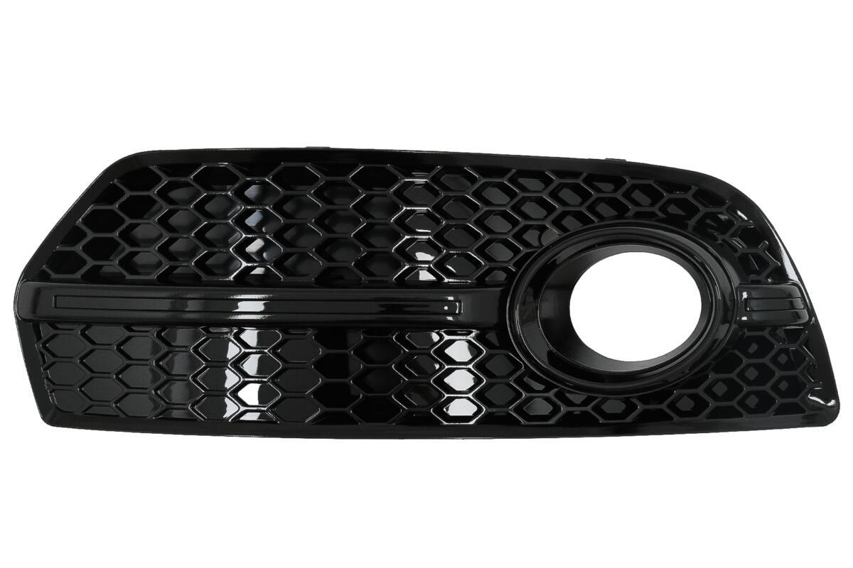 Tågelampe dæksler sidegittere egnet til Audi Q5 SUV 8R (2008-2011) RS design i klaversort. - Billede 2