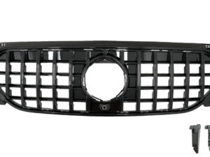 Frontgrill egnet til Mercedes GLB-Klasse X247 (2019-2023) GT-R Panamericana Design i piano sort