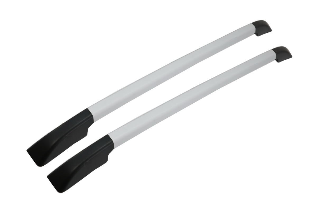 Dekorative tagrælinger velegnet til Ford Ranger T6 T7 T8 Dobbeltkabine (2012-2020) Sølv