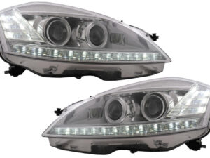 LED-forlygter velegnede til Mercedes S-Class W221 (2005-2009) Facelift Look LHD