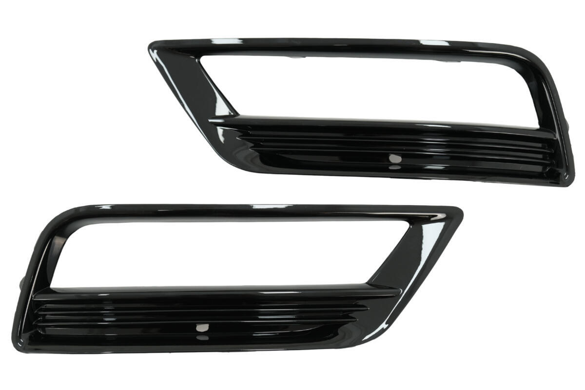 Sidegitter til frontbumper, der passer til VW Golf VII 7 (2013-2017) R-Line design i piano sort. - Billede 2