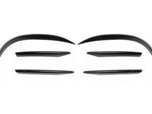 Frontskørtesplittere finner flaps aero egnet til Mercedes C-Class W205 S205 C205 A205 Facelift (2019-og frem) C43 design
