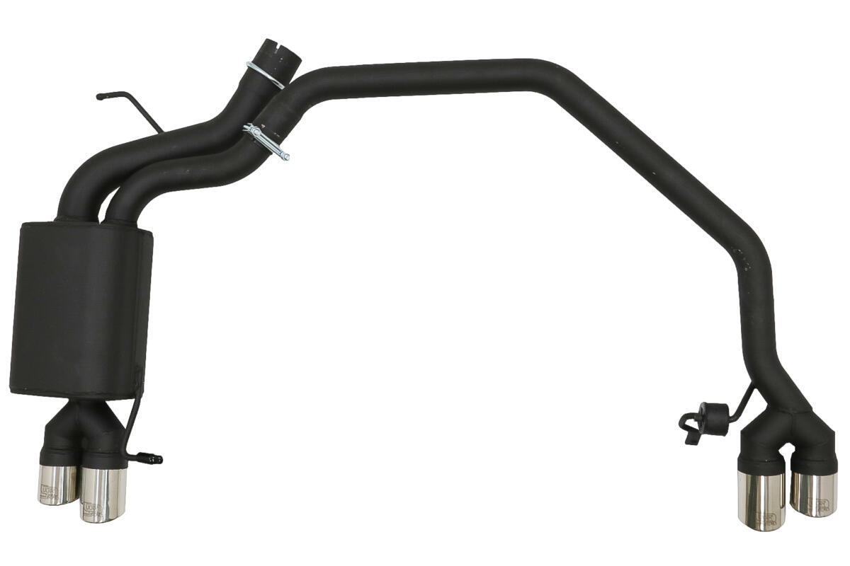 Diffuser med udstødningssystem med dobbelt udstødningsrør, egnet til BMW 5 Series F10 (2011-2016) 102-433/70RS - Billede 2