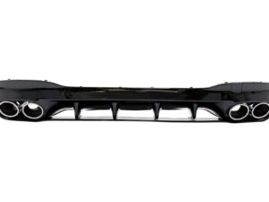 Bagdiffuser og kromudstødningsspidser velegnet til Mercedes CLA X118 Shooting Brake C118 Coupe Sport Line (2019-06.2025) CLA45S Design Aerodynamisk Pakke
