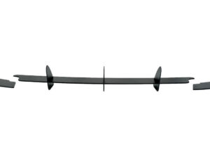 Bageste kofangerudvidelse til diffuser og bageste side splittere, der passer til VW Golf VI 6 GTI (2008-2013) i sort.