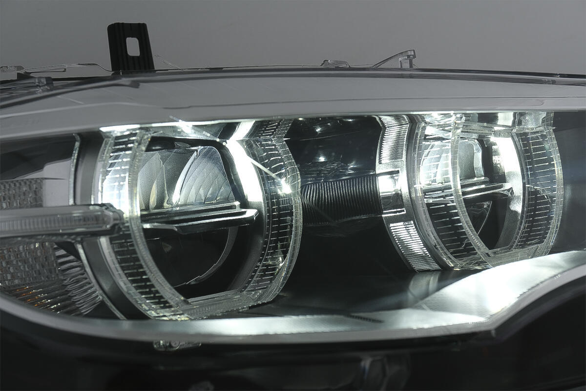 LED-forlygter Xenon Angel Eyes 3D Dual Halo Ringe egnet til BMW X6 E71 (2008-2012) - Billede 3
