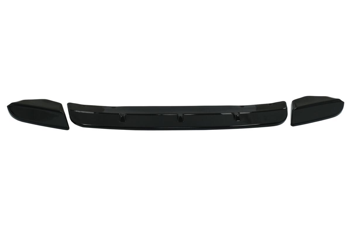 Front Bumper Spoiler Lip egnet til BMW X3 G01 (2018-nu) Piano Black