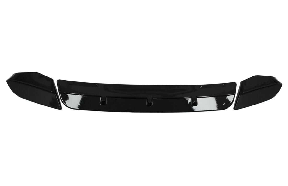 Front Bumper Spoiler Lip egnet til BMW X3 G01 (2018-nu) Piano Black - Billede 3