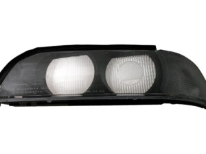 Forlygteglas venstre side røggrå egnet til BMW 5 Serie E39 (1995-2000)