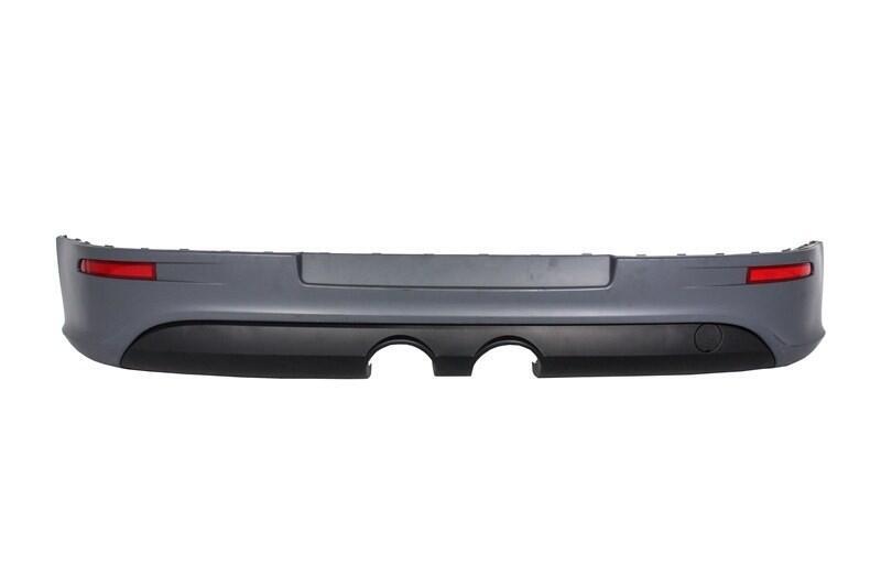 Bageste kofangerudvidelse med komplet udstødningssystem Catback, der passer til VW Golf 5 V (2003-2007) R32 Look - Billede 2