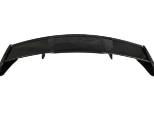 Tagspoiler til diffuser, der passer til Mercedes GLA H247 (2020-nu) i piano sort.
