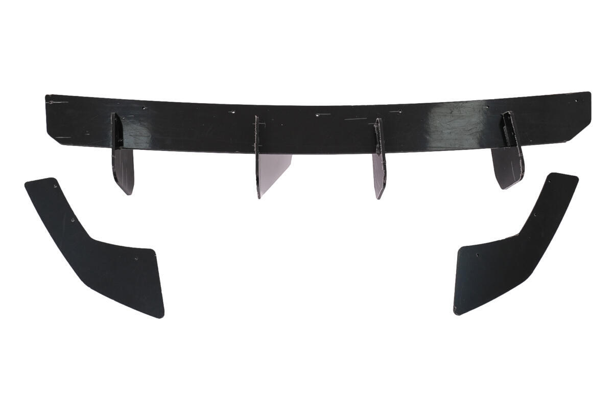 Bageste kofangerudvidelse splitter til diffuser, egnet til VW Golf 8 Hatchback Mk8/MQB (2020-og frem) - Billede 3