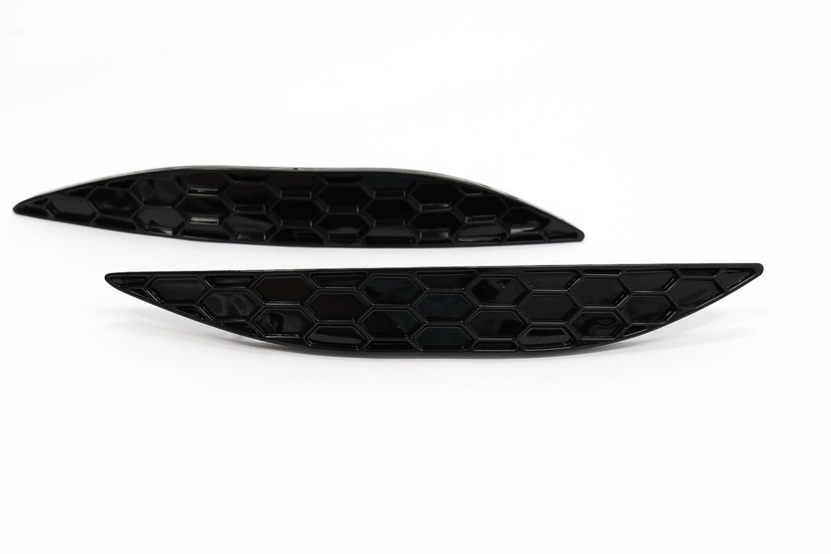 Honningkage bageste kofanger reflektor dækning egnet til VW Golf 7 Hatchback 5G (2013-2017) R / R-Line kofanger - Billede 3