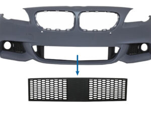 Frontskørt central nederste grill egnet til BMW 5 Serie F10 F11 M-Tech (2009-2017) til ACC