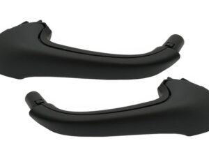 Sæt af indvendige dørhåndtag til frontdøre, egnet til Mercedes C-Class W203 S203 (2000-2007) i sort.