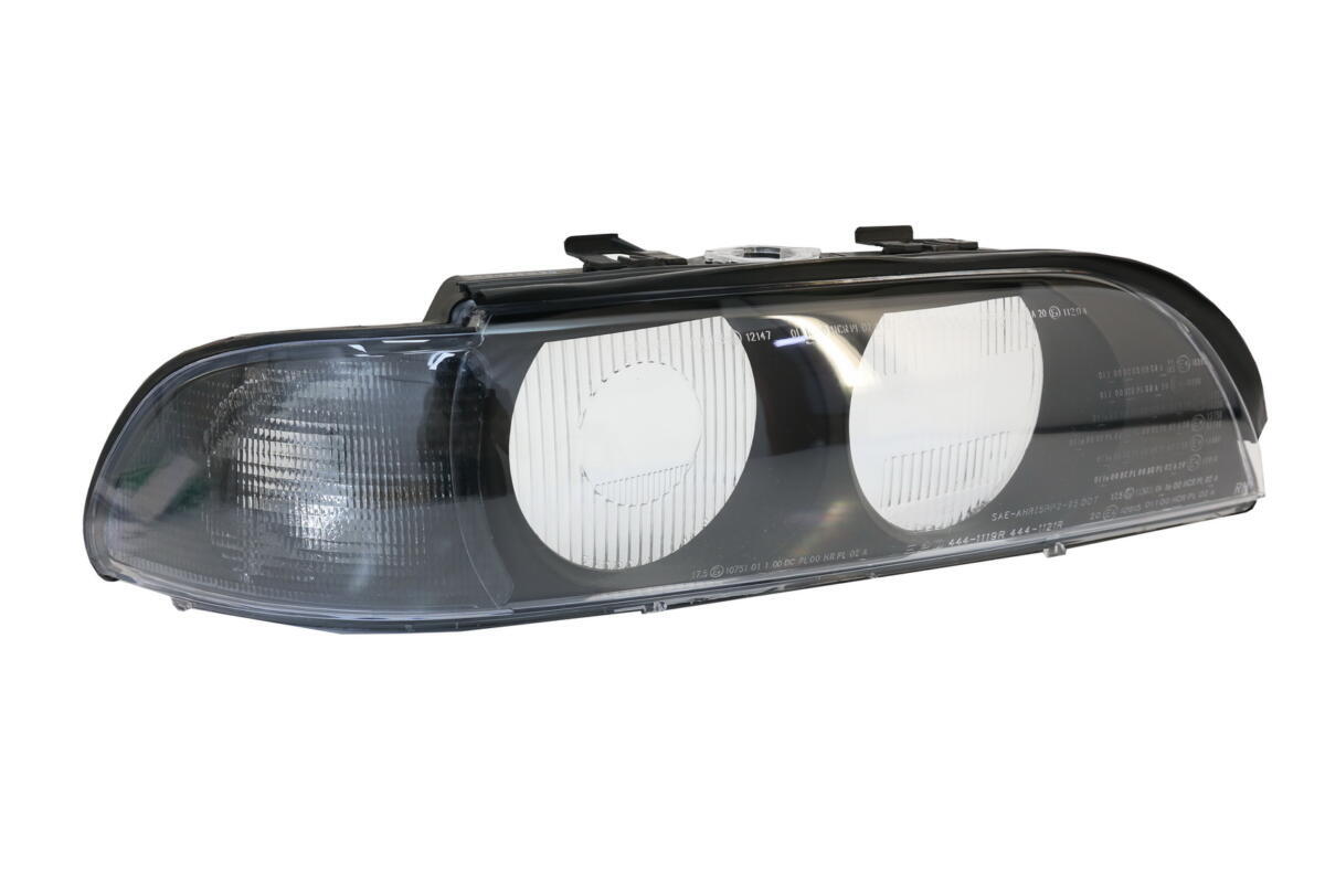 Forlygteglas højre side røggrå egnet til BMW 5 Serie E39 (1995-2000) - Billede 3