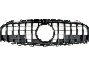 Central Grill Egnet til Mercedes CLS-Class C257 (2018-nu) GTR Design Klaver Sort
