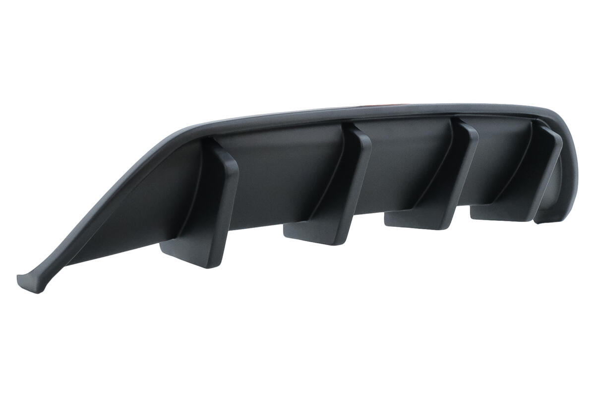 Bageste luftdiffuser valance egnet til Alfa Romeo Stelvio 949 (2016-2020) Sort - Billede 2