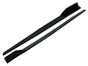 Side Skirts Extensions velegnet til Toyota Corolla XII (2019-nu) i Piano Black
