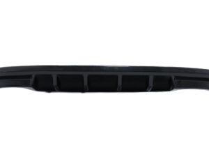 Bageste kofanger valance luftdiffuser egnet til Skoda Octavia III 5E Sedan Wagon (2013-2019) i piano sort.