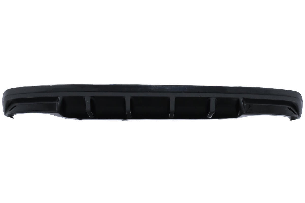 Bageste kofanger valance luftdiffuser egnet til Skoda Octavia III 5E Sedan Wagon (2013-2019) i piano sort.