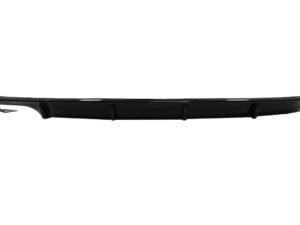 Bageste kofanger valance luftdiffuser egnet til Skoda Octavia II (2004-2009) i klaversort.