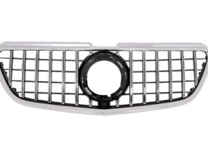 Central grill egnet til Mercedes Vito (W447) (2020-nu) GTR Panamericana design sort krom