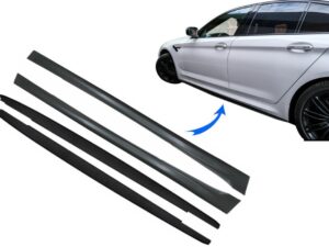 sideskørter med forlængelser egnet til BMW 5 Series G30 Limousine G31 Touring (2017-og frem) M5 Design