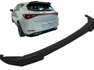 Bageste kofanger spoiler splitter egnet til Seat Leon Mk4 FR (2020-nu) i klaversort.