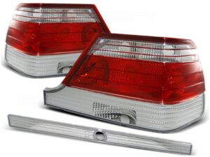 Baglygter velegnet til Mercedes S-Klasse W140 Sedan (1995-10.1998) Rød Klar