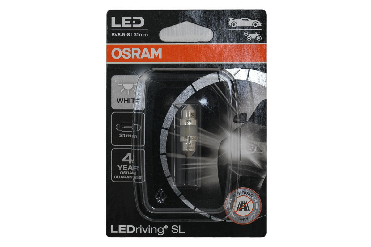 OSRAM LEDriving SL C5W 6438DWP-01B Kold Hvid