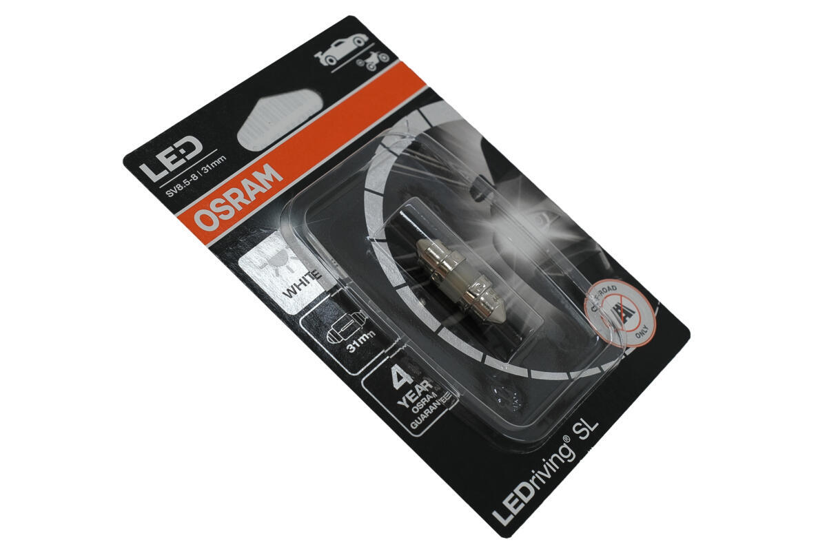 OSRAM LEDriving SL C5W 6438DWP-01B Kold Hvid - Billede 2