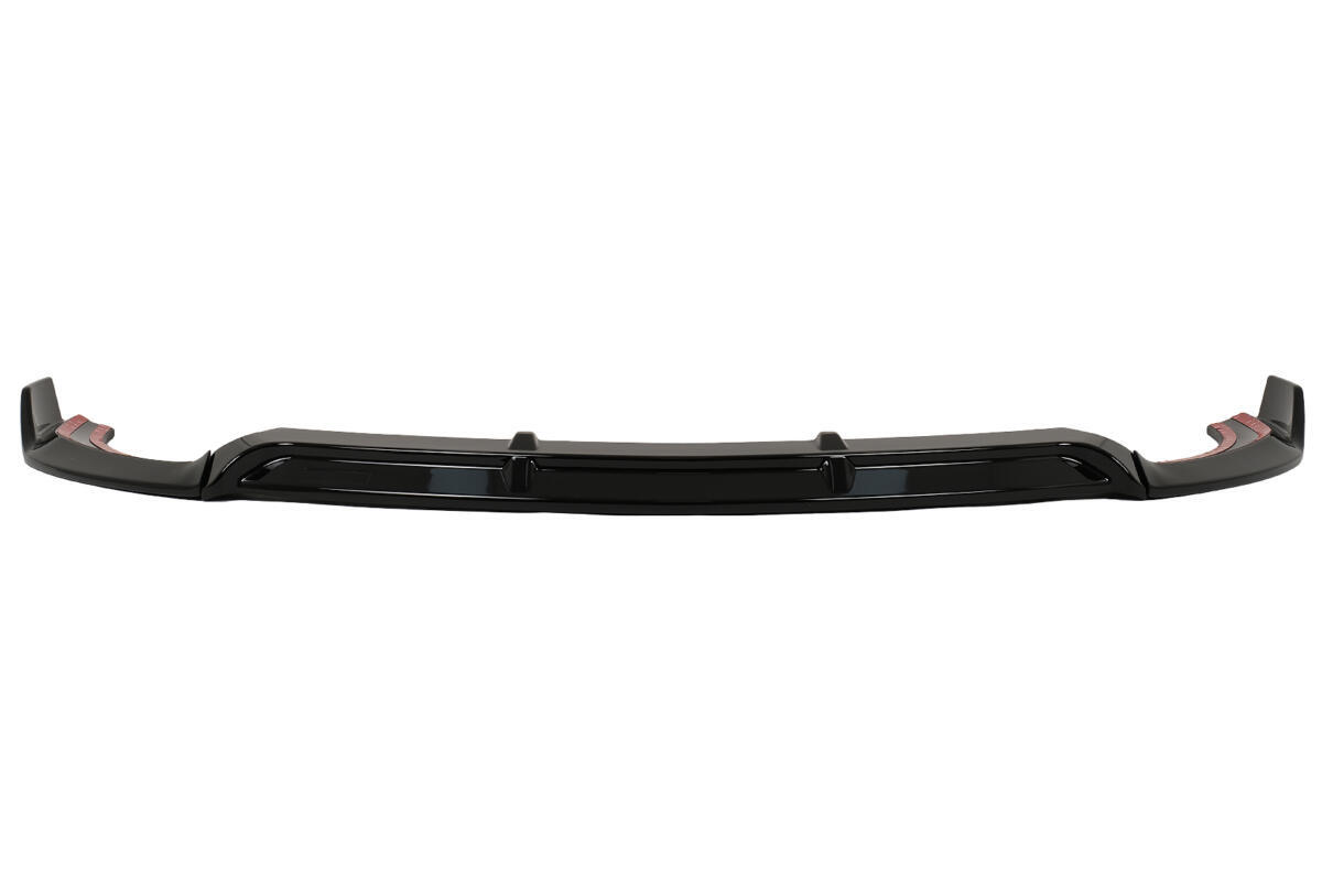Frontskørtslip til Mercedes E-Class W213 S213 C238 A238 (2016-2019) Sport Look i Klaver Sort - Billede 2