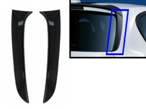 Bagagerums bagvinduesfinne spoiler egnet til BMW 1 Serie F20 F21 (2011-2019) i klaversort.