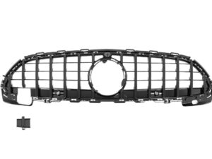 Frontgrill egnet til Mercedes C-Class W206 Sedan S206 T-Modell (2021-nu) GT-R Panamericana Design Sort