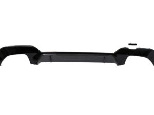 Bageste kofanger diffuser velegnet til BMW 3 Series G20 G28 Sedan G21 Touring (2018-2022) Midterindsats i carbonlook.