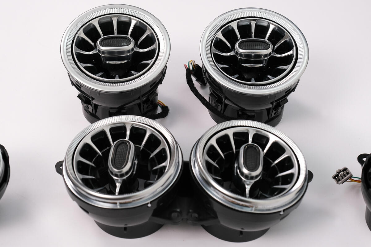 AC Vent Gitter SÆT Front og Bag Side 64 farver egnet til Mercedes S-Klasse W222 (2013-2020) - Billede 3