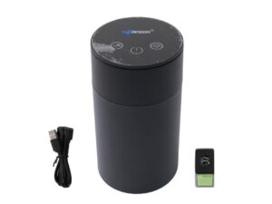 Luftfriskere med bærbar opladning, atmosfære diffuser, parfume og lugtfjerner med negative ioner.