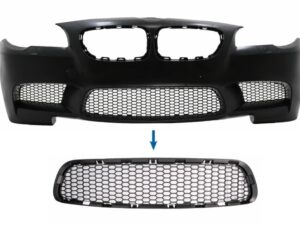 Frontskørts central nederste gitter egnet til BMW 5 Serie F10 F11 M5 (2009-2017)