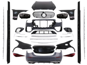 Komplet bodykit egnet til Mercedes S-Class W221 (2005-2013) konvertering til W223 S63 design.