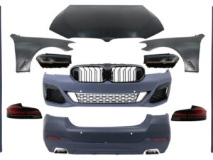 Komplet bodykit velegnet til BMW 5 Serie F10 (2010-2017) konvertering til G30 LCI design.