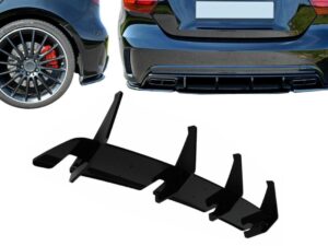 Bageste kofangerudvidelse splitter til diffuser, egnet til Mercedes A-Class W176 A45 Hatchback (2015-2018)