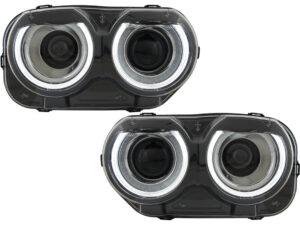 LED-forlygter velegnede til Dodge Challenger (2015-2023) Sorte
