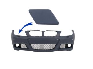 RIGHT SRA Dæksel Frontskærm egnet til BMW 3 Series E90 E91 LCI (2008-2011) M Tech Design