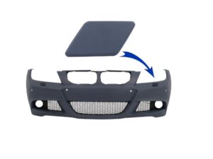VENSTRE SRA Dæksel Frontskærm egnet til BMW 3 Serie E90 E91 LCI (2008-2011) M Tech Design