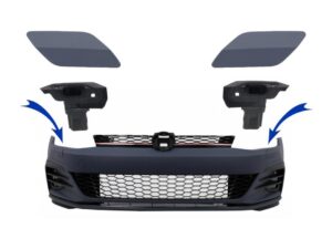 SRA Covers velegnede til VW Golf 7.5 (2017-2020) kun til frontbumper GTI design.