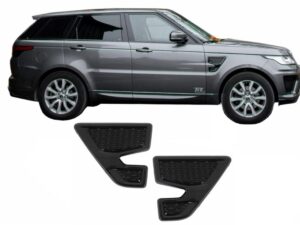 Sideventiler til frontskærme, der passer til Land Range Rover Sport L494 (2013-2017) i piano sort.
