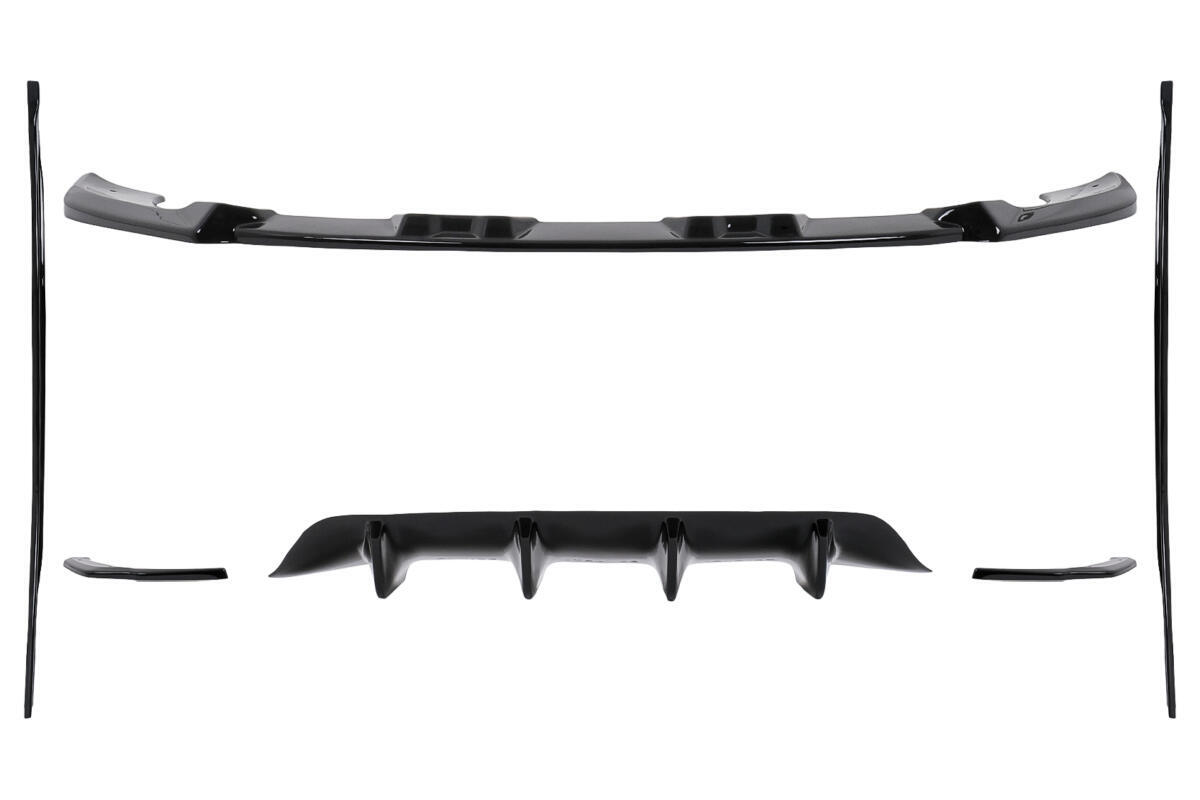 Aero Body Kit egnet til Mercedes GLB X247 (2019-2023) Sort - Billede 2
